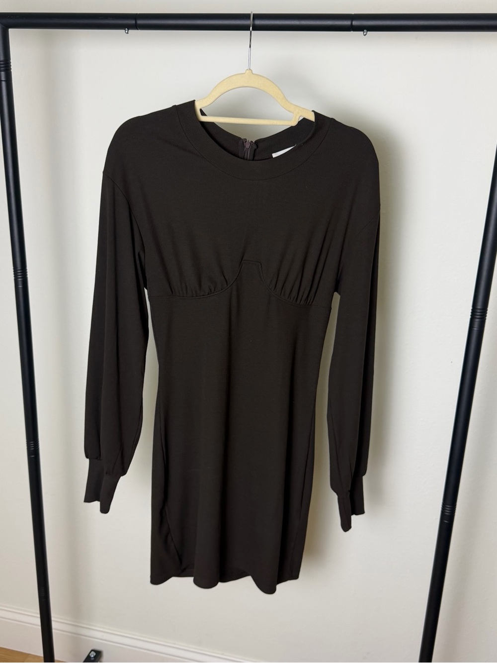 superdown Brown Tina Underwire Mini Dress